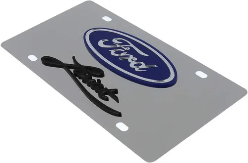 Miniatura 3 de Eurosport Daytona - Compatible con -, logotipo de Ford Lariat, placa de acero inoxidable