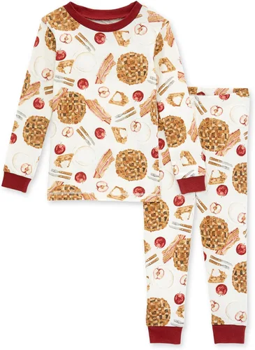 Burt's Bees Baby - Pijama para bebé niña, con camiseta y pantalón, conjunto de 2piezas, 100% algodón orgánico