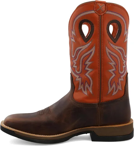 Miniatura 174 de Twisted X Botas Tech X para hombre de 12 pulgadas, botas occidentales casuales para hombre