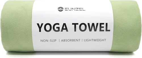 Miniatura 19 de Eunzel Toalla de yoga caliente antideslizante para esterilla de yoga, toalla de microfibra absorbente del sudor para yoga caliente, pilates y Morado