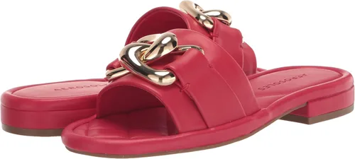Miniatura 12 de Aerosoles Pantuflas de cadena grande para mujer, Rojo
