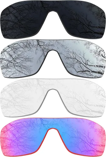 Miniatura 14 de ToughAsNails 3 pares de lentes de repuesto polarizadas para Oakley Oil Rig Pack-BS25
