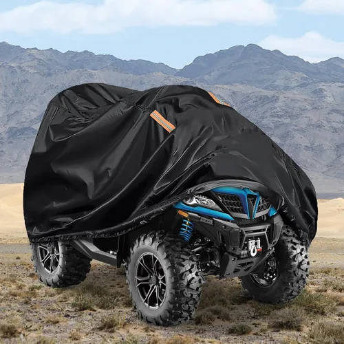 Miniatura 7 de Nilight Funda para ATV Impermeable Material 420D Ripstop Resistente 4 ruedas Funda para Quad Todo Tiempo Protección UV para Kawasaki Yamaha Polaris