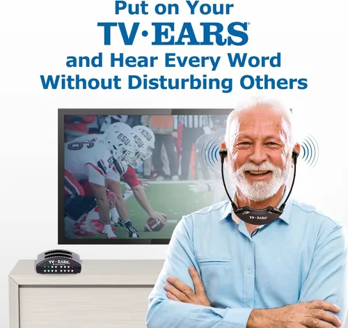 Miniatura 3 de TV Ears 5.0 Sistema de audífonos digitales. Negro