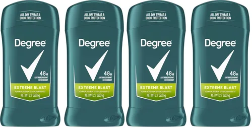 Degree Men Original Protection, Desodorante antitranspirante 48 horas de protección contra el sudor y el olor, ráfaga extrema antitranspirante para