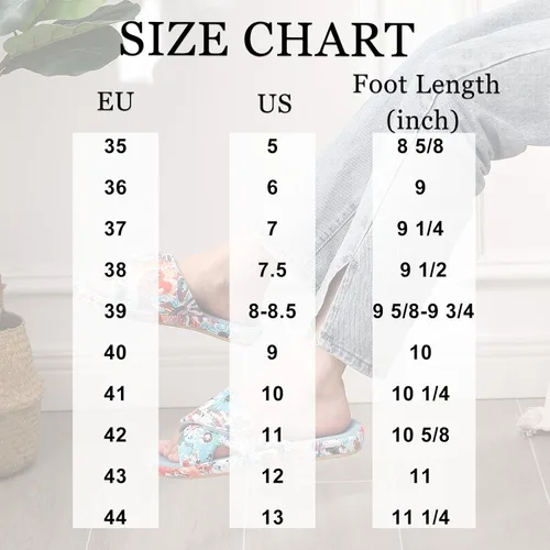 Miniatura 6 de shevalues Pantuflas de verano para mujer, con soporte de arco, transpirables, de algodón gofre, para interiores, con puntera abierta, zapatos