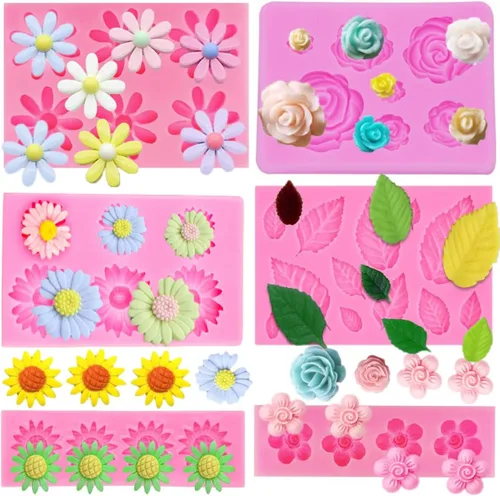 Miniatura 10 de 4 piezas Moldes de Letras para Fresas Cubiertas de Chocolate, Molde de Silicona de Alfabeto Números Mayúsculas Minúsculas Fondant para Hacer Dulces