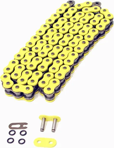 Miniatura 4 de 2004-2008 Compatible con Honda Sportrax 400EX TRX400EX cadena de junta tórica amarilla 520-94L