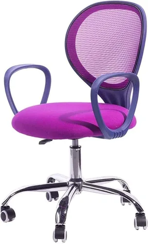 Miniatura 9 de Ergonomic Round Back Office Chair Staff Student Dormitory Computer Seat Home Mesh Lifting Chair Backrest Rotating Chair(A)