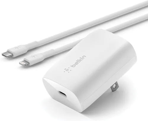 Miniatura 9 de Belkin Bloque de cargador USB C de 20 W, USB-C PD, PPS carga súper rápida - Samsung Galaxy S25, Apple iPhone 17, Air, Pro, Pro Max, iPad, AirPods