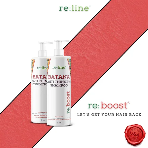 Miniatura 2 de Biotin & Batana Oil Shampoo and Conditioner Set – Champú y acondicionador para el crecimiento del cabello con agua de arroz y aceite de romero