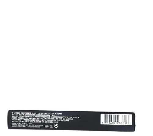 Miniatura 4 de MAC In Extreme Dimension 3D Black Lash Mascara - Tamaño Completo Nuevo Sin Caja