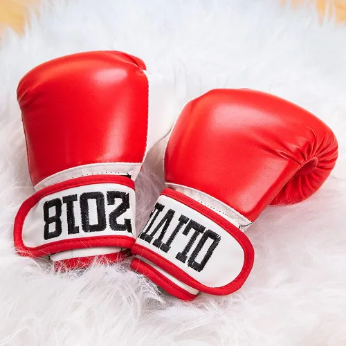 Miniatura 6 de Guantes de boxeo bordados personalizados para niños, con nombre para jóvenes, guantes de entrenamiento de boxeo para niños y niñas