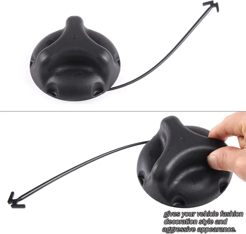 Miniatura 6 de Lcojicep Tapa de gasolina, accesorios exteriores de tapa de combustible compatibles con Hummer H3 H2 H3T, tapa de llenado de tanque de combustible