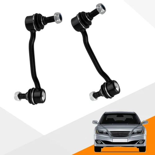 Miniatura 32 de 2 piezas eslabones de barra estabilizadora delantera compatibles con Dodge Ram 1500 4WD 06-10, Ram 1500 4WD 11-17 K80894 5170290AB 5170290AC