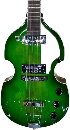 Miniatura 3 de Hofner Ignition Pro - Guitarra para violín, color verde