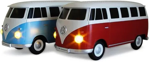 Miniatura 7 de BRISA Colección VW - Caja inalámbrica con altavoz Bluetooth portátil Volkswagen con batería recargable T1 autobús autocaravana