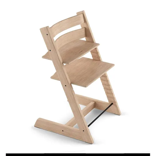 Miniatura 16 de Silla Tripp Trapp de Stokke, Negra - Silla ajustable y convertible para bebés, niños y adultos - Cómoda, conveniente y ergonómica - Diseño clásico