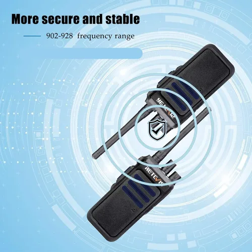 Miniatura 4 de Retevis Walkie Talkies digitales RT10 para adultos, radios bidireccionales con llamadas grupales, radio de mano duradera DMR de 2 vías