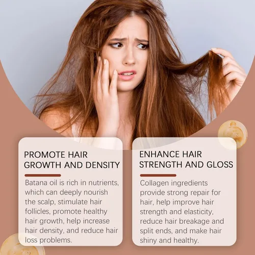 Miniatura 2 de Aceite de batana sin refinar – Aceite de pelo hondureño 100% puro aprobado por el Dr. Sebi para el crecimiento, cabello más grueso y fuerte, nutre