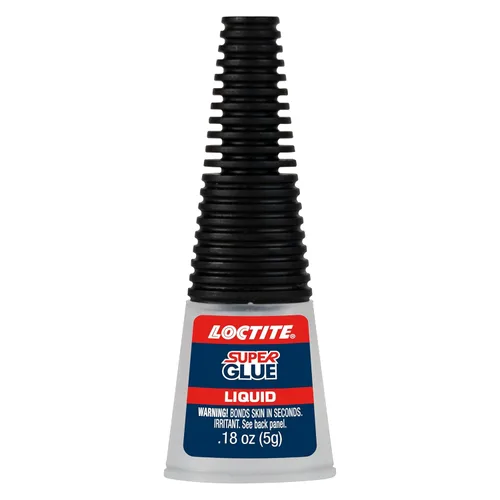 Miniatura 2 de Loctite Super Glue - Botella líquida de cuello largo, transparente, botella de 0.18 onzas líquidas, 1 paquete – Superpegamento para plástico