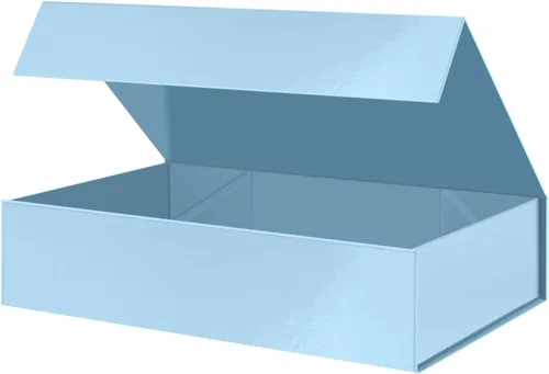 Miniatura 27 de PACKHOME Caja de regalo de 11.5 x 8 x 2.5 pulgadas, caja resistente para camisas con tapa magnética para múltiples ocasiones (negro brillante)