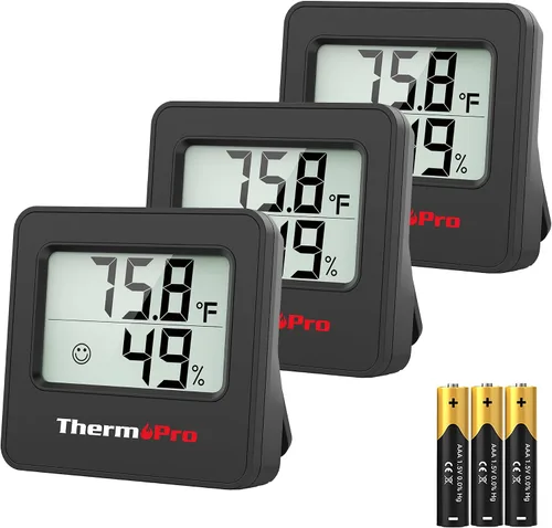 Miniatura 13 de ThermoPro TP357 - Termómetro higrómetro digital para interiores de 260 pies, termómetro Bluetooth medidor de humedad con aplicación inteligente