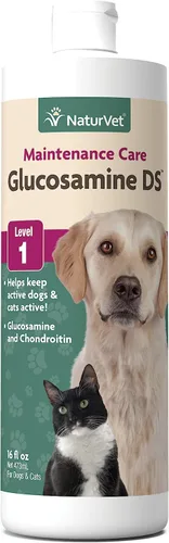 Miniatura 24 de NaturVet – Glucosamina DS Plus - Nivel 2 Cuidado Moderado – Apoya la Función Saludable de Cadera y Articulaciones – Mejorado con Glucosamina, MSM