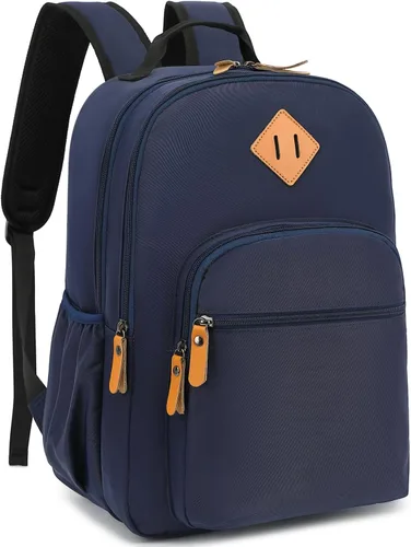 Miniatura 122 de Leaper Mochila para laptop para mujer: linda mochila floral para escuela, universidad, viajes, trabajo, mochila ligera para niños, Negro margarita