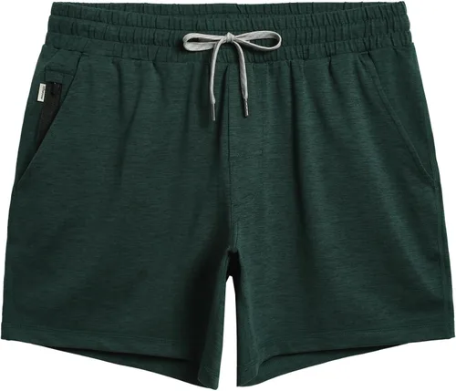 Miniatura 14 de maamgic Pantalones cortos de entrenamiento para hombre de 5 pulgadas, suaves, elásticos, para correr, gimnasio, atléticos, con bolsillos