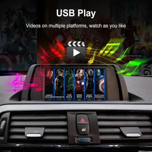 Miniatura 8 de Kit de actualización de adaptador inalámbrico CarPlay para Android Auto Adaptador, compatible con BMW 2008-2013 Año X1 X3 X5 X6 Z4 y 1 3 5 6 7