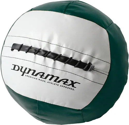 Miniatura 18 de Dynamax Standard Medicine Ball, 4–30 lb Soft Shell Wall Ball, 14-Inch Weighted Exercise Ball for Strength Training, Core Workouts, Conditioning &