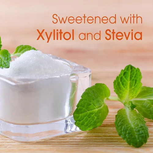 Miniatura 7 de Evergreen Sweets Chicle – Tarro de 100 piezas – Chicle de fruta natural hecho con xilitol y stevia – Sin azúcar, sin aspartamo y vegano, paquete de 3