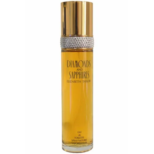 Miniatura 3 de DIAMONDS and SAPHIRES by Elizabeth Taylor Eau De Toilette Spray 3.4 oz Mujer