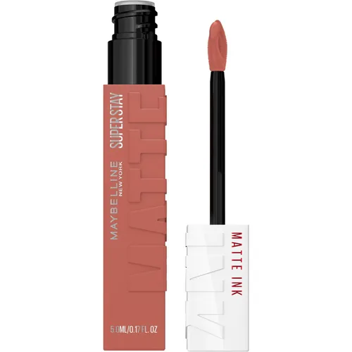 Miniatura 49 de Maybelline Super Stay Matte Ink Barra de Labios Líquida Maquillaje, Color de Alto Impacto de Larga Duración, Hasta 16H de Uso, Amazonian, Marrón 70