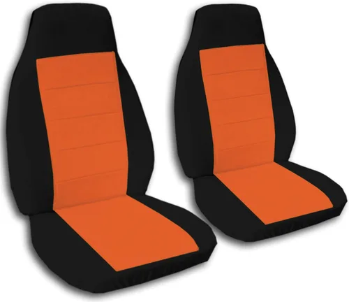 Miniatura 9 de TOTALLY COVERS Compatible con Ford F-150 F-250 F-350 de 1992-1998 con dos tonos para asiento de camión (sillas capitanes/cubos) con reposabrazos