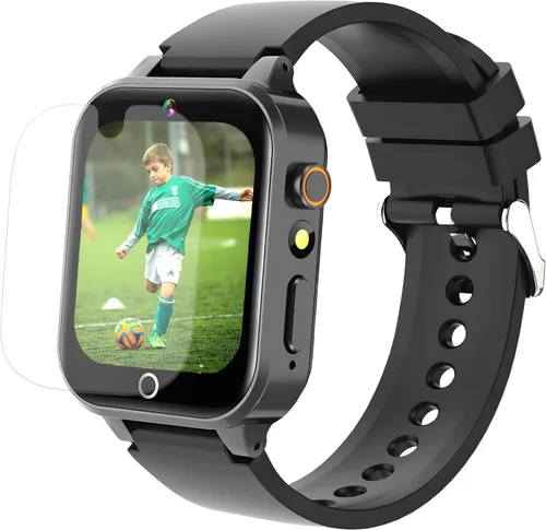 Miniatura 9 de Goodatech Reloj Inteligente para Niños de 4-12 Años Niños Niñas, 26 Juegos de Rompecabezas, Cámara, Reproductor de Video y Música, Podómetro