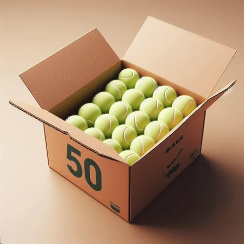 VIV Pelotas de tenis avanzadas a granel, 30/50/100 + pelota de presión de práctica que rebota de 53 pulgadas de alto duradero; tamaño oficial de 2.5