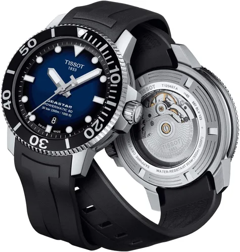 Miniatura 4 de Tissot Reloj casual Seastar 6601000 de acero inoxidable para hombre