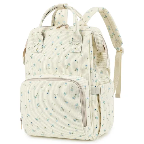 Miniatura 10 de Mochila para pañales de bebé para mamá, bolsa de pañales de gran capacidad para viajes para niños y niñas con correas para cochecito