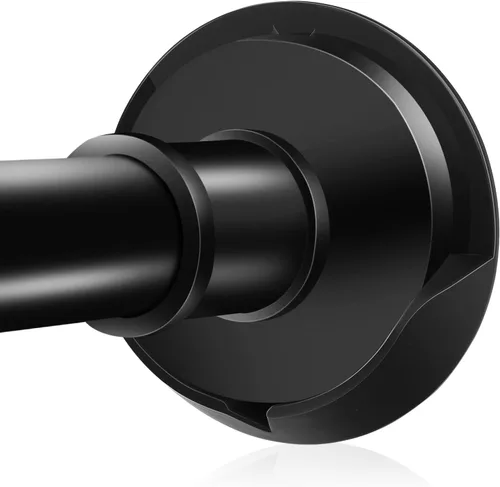Miniatura 11 de Kitosun - Soporte adhesivo para barra de cortina de ducha para pared, soporte profundo de 3/5 con cinta para montaje rápido sin taladrar y tornillos