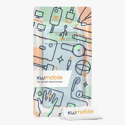 Miniatura 515 de kwmobile Funda Compatible con Google Pixel 6 Pro - Funda de teléfono de silicona TPU con acabado suave - Azul Arrecife
