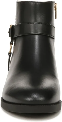 Miniatura 7 de Vionic Botines Vienna Rhiannon de cuero con cremallera para mujer, botines cómodos que ayudan al dolor de talón, fascitis plantar con soporte