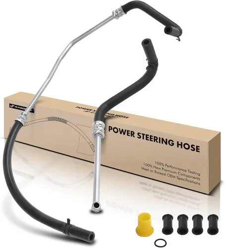 A-Premium Conjunto de línea de manguera de retorno de dirección asistida compatible con Cadillac CTS 2008-2014, enfriador a depósito