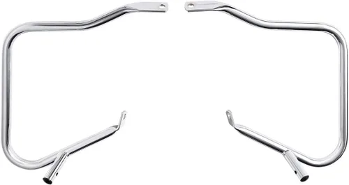 Miniatura 13 de TCT-MOTORPARTS Soportes de conversión para bolsas de sillín Guardaapoyo Compatible con Harley Heritage Springer Softail Fatboy FLSTF FLSTS 1984-2017