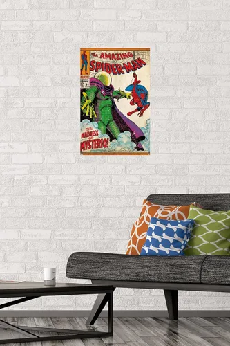 Miniatura 2 de Marvel Comics Spider-Man - Póster de pared Amazing Spider-Man #66, 22.4 pulgadas de largo x 14.7 pulgadas de ancho, versión premium sin marco