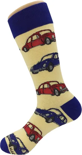 Miniatura 3 de Calcetines amarillos VW Beetle, Amarillo, 9-11
