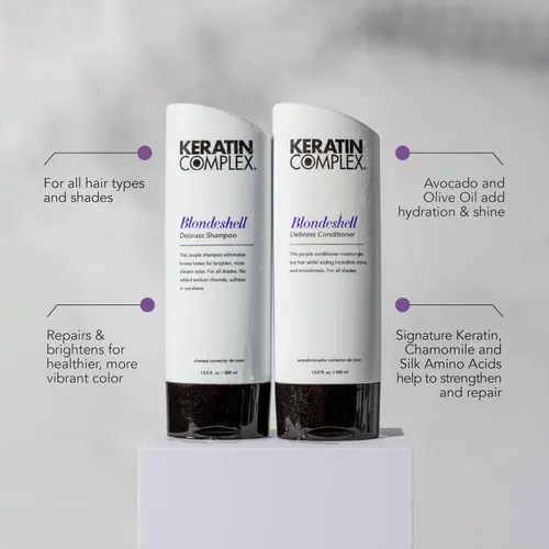 Miniatura 3 de Keratin Complex Blondeshell Debrass Acondicionador