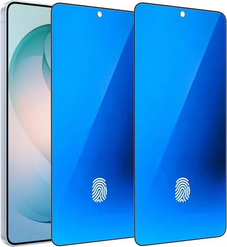 Miniatura 9 de Paquete de 2 vidrios templados de privacidad anti-azul para Samsung Galaxy S23 / Galaxy S22 Espejo Protector de pantalla anti-espía Película