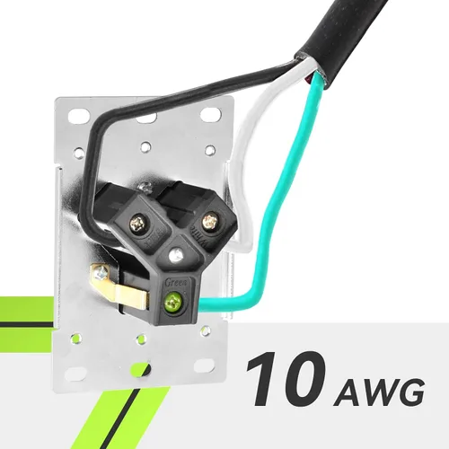 Miniatura 5 de RVMATE Receptáculo NEMA TT-30R, salida RV de 30 amperios, hoja recta de 125 voltios, reemplazo de potencia de montaje empotrado, 2 polos, 3 cables